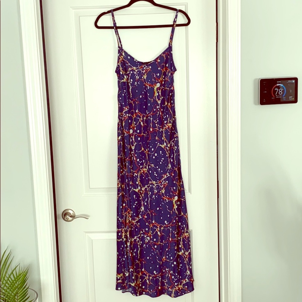 Slip dress with adjustable straps